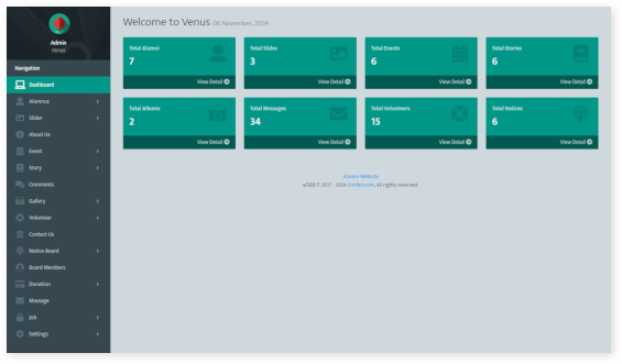Admin Dashboard