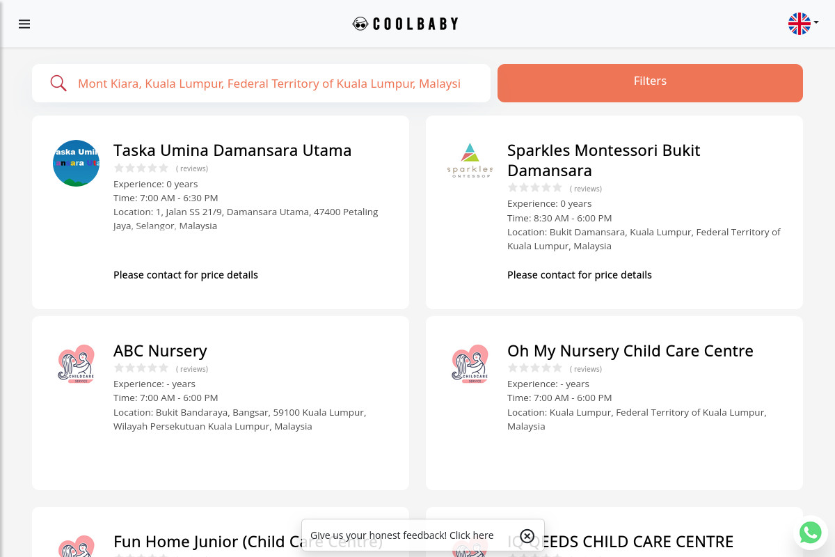 Thousands babysitters to choose from